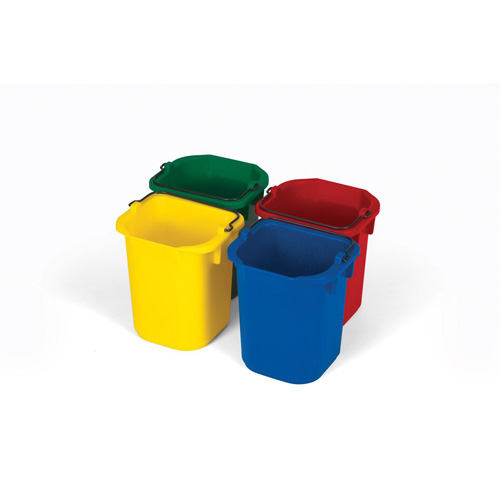 Rubbermaid FG9T83010000 Disinfecting Pail Set, Plastic, 1.25 gal.
