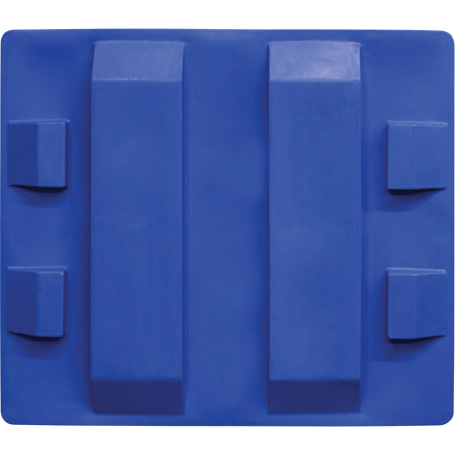 Techstar Plastics Inc 4800-LID-BLUE Nesting Forklift Bin Lid