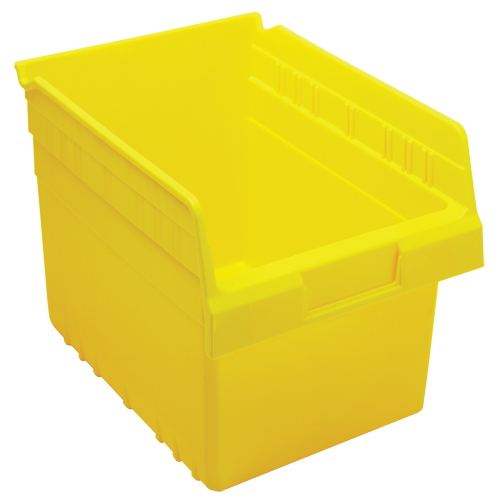 Quantum Storage System QSB807YL Bacs pour &eacute;tag&egrave;re Store-Max, 8-3/8" la x 8" H x 11-5/8" p, Jaune, Capacit&eacute; 44 lb