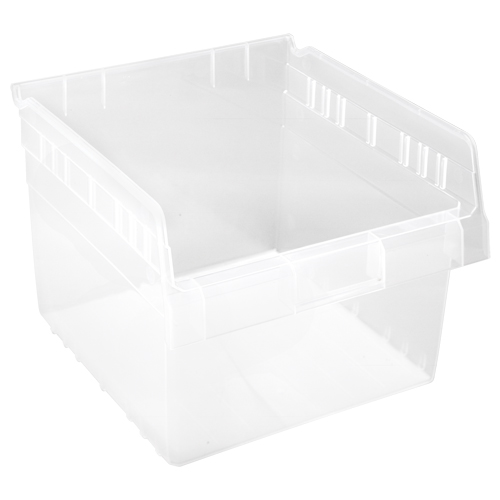Quantum Storage System QSB809CL Bacs pour &eacute;tag&egrave;re Store-Max, 11-1/8" la x 8" H x 11-5/8" p, Transparent, Capacit&eacute; 44 lb