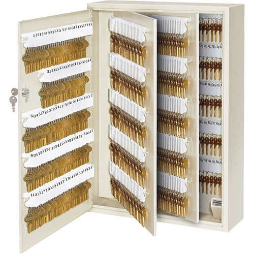 Master Lock 7130 Heavy-Duty Key Cabinet, 730 Keys, Beige