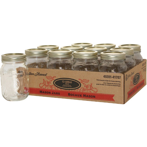  CG141 Bernardin&reg; Golden Harvest Mason Jars