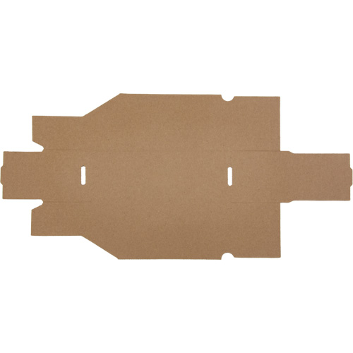 Mitchel Lincoln MLCG170 Deep Corrugated Parts Bins, 3-3/4" W x 11-1/4" D x 4-1/2" H, Beige