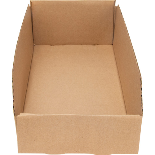 Mitchel Lincoln MLCG180 Boîtes profondes en carton ondul&eacute;, 7-3/4" la x 17-1/4" p x 4-1/2" h, Beige