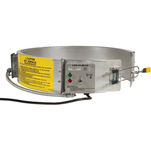 Expo Engineering LIM-30 120V Chauffe-barils pour contenants en plastique Wrap-It-Heat