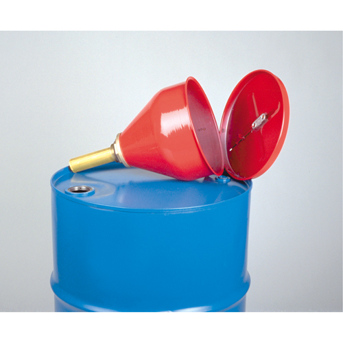 Justrite 08207 Safety Drum Funnels, 2.6 gal.