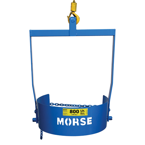 Morse 85C Leveurs de baril - Inclinaison manuelle, Baril de 55 gal. US (45 gal. imp.), Capacit&eacute; 800 lb/363 kg