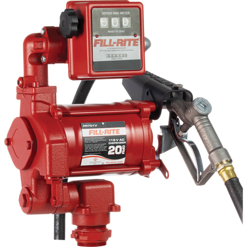 Fill-Rite FR701VL AC Utility Rotary Vane Pumps, 115 V, 20 GPM