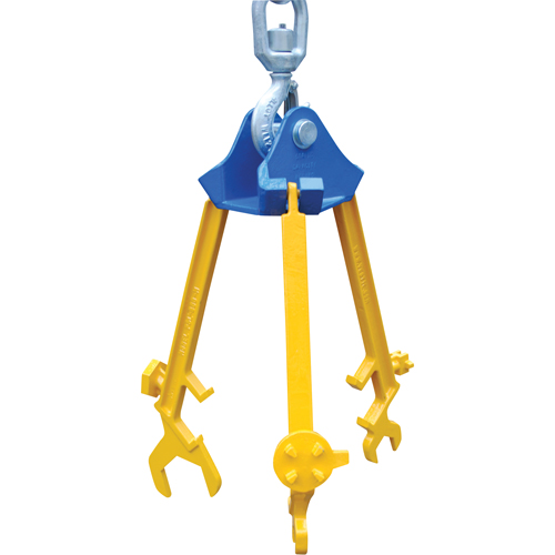 Vestil PDL-800-M Appareils de levage &agrave; usages multiples avec cl&eacute;s pour barils, 30 - 55 gal. US (25 - 45 gal. imp.), Cap. 800 lb/362 kg