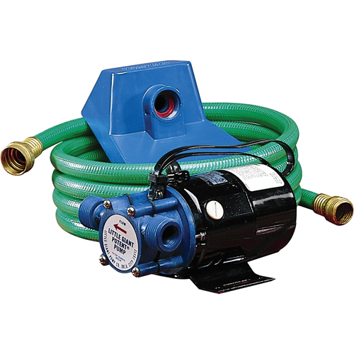 LITTLE GIANT PUMP COMPANY NonSubmersible, SelfPriming Plated Brass Transfer Pumps, 115 V, 360