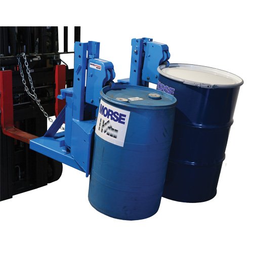 Morse 288-2 Manipulateur de barils MORSPEED 1500 pour chariot &eacute;l&eacute;vateur, Pour 55 gal. US (45 gal. imp.)