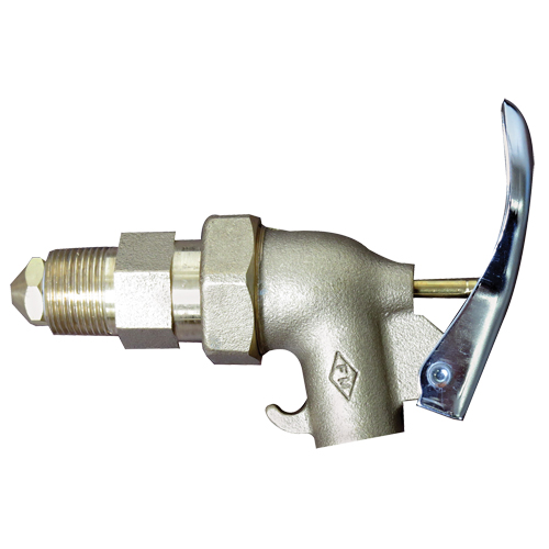 Wesco 272037 Heavy-Duty Drum Faucet, Brass, 3/4" NPT Inlet