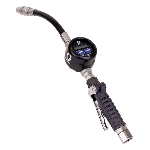 Graco 25C918 Compteur de distribution manuelle &eacute;lectronique EM Series, Entr&eacute;e d'air 3/4" NPT, Sortie 3/4" NPT, 1500 PSI
