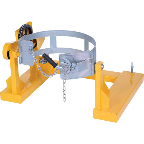 Vestil DCR-205-15 Porte-baril pour chariot &agrave; fourche, Pour 55 gal. US (45,8 gal imp&eacute;rial)