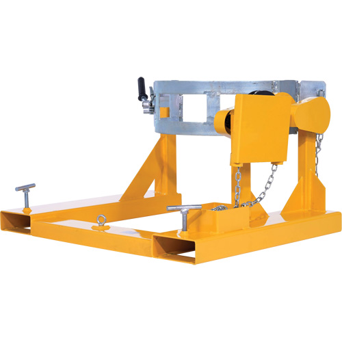 Vestil DCR-205-15 Porte-baril pour chariot &agrave; fourche, Pour 55 gal. US (45,8 gal imp&eacute;rial)