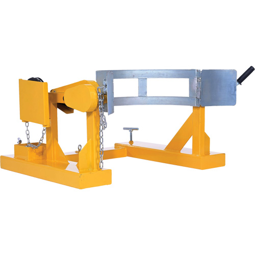 Vestil DCR-205-15 Porte-baril pour chariot &agrave; fourche, Pour 55 gal. US (45,8 gal imp&eacute;rial)