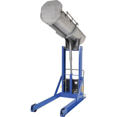 Vestil HDD-60-7-P-SSC Portable Hydraulic Drum Dumper, For 30 - 55 US Gal. (25 - 45.8 Imperial Gal.)