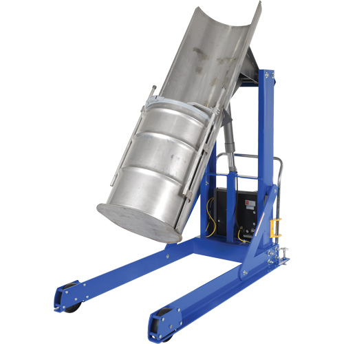 Vestil HDD-60-7-P-SSC Portable Hydraulic Drum Dumper, For 30 - 55 US Gal. (25 - 45.8 Imperial Gal.)