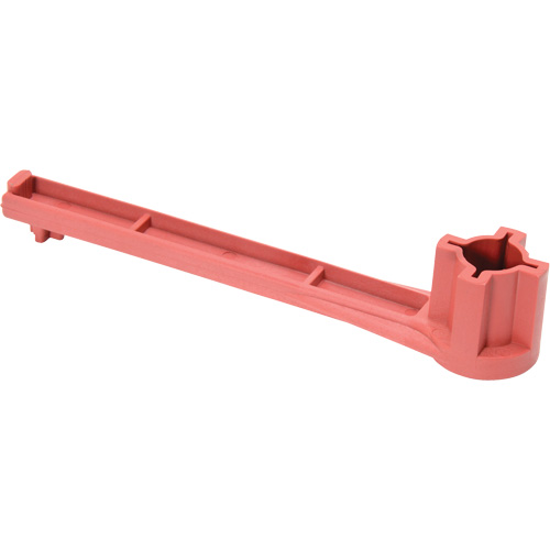 Vestil BNW-P Single Ended Specialty Bung Nut Wrench, 1-1/4" Opening, 8" Handle, Non-Sparking Nylon