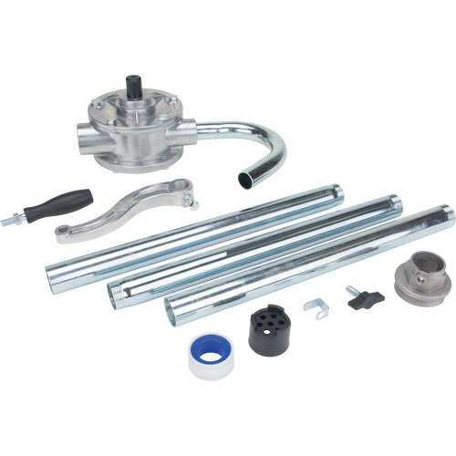 KLETON DC806 Rotary Drum Pump, Aluminum, Fits 5-55 Gal., 9.5 oz./Stroke