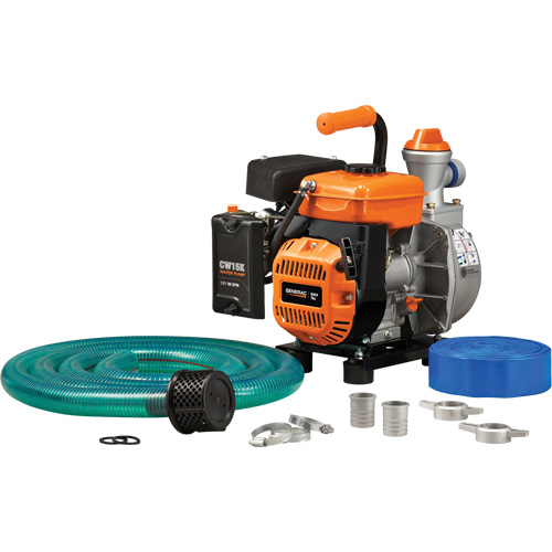 Generac 6821 Clean Water Pump Kit, 80 GPM, 79 cc, 4 Cycle OHV