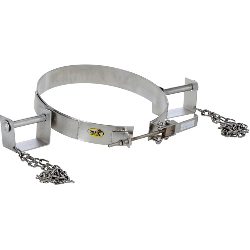 Vestil TDR-30-SS Tilting Drum Ring, 30 US Gal. (24.98 Imperial Gal.) Drum Size, 1200 lbs./544 kg Cap.