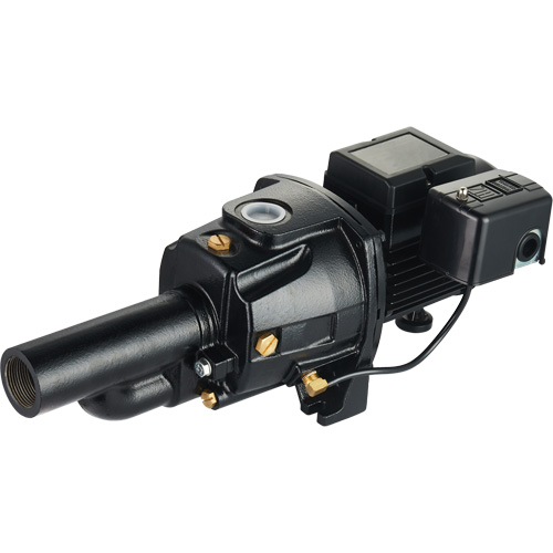 LEO UDPM75-1 Dual Voltage Cast Iron Convertible Jet Pump, 115 V/230 V, 1400 GPH, 3/4 HP