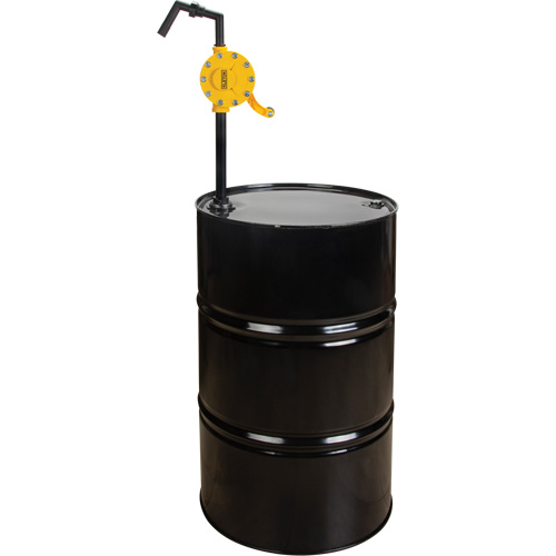 KLETON DC870 Pompe rotative pour baril, Polypropyl&egrave;ne, Pour capacit&eacute; 15 - 55 gal. US, 8 oz/course