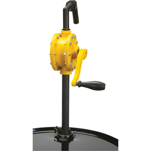 KLETON DC870 Pompe rotative pour baril, Polypropyl&egrave;ne, Pour capacit&eacute; 15 - 55 gal. US, 8 oz/course