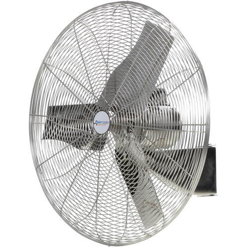 Air Master 70833 Ventilateurs en acier inoxydable lavables &agrave; grande eau pour service alimentaire, Industriel, 1 vitesses, Diam&egrave;tre de 20"