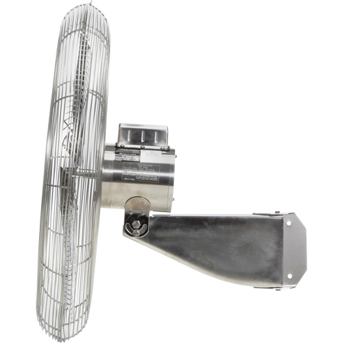 Air Master 70833 Ventilateurs en acier inoxydable lavables &agrave; grande eau pour service alimentaire, Industriel, 1 vitesses, Diam&egrave;tre de 20"