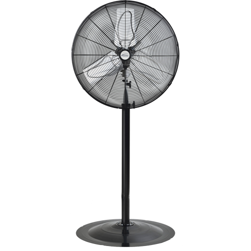 Produits Industriels Matrix EA643 Ventilateur oscillant sur socle, Robuste, 2 Vitesses, Diam&egrave;tre de 24"