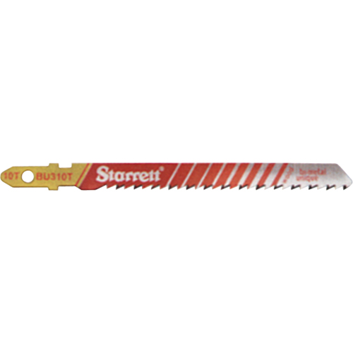 Starrett BU38-20 Lames pour scie sauteuse Unified Shank, Bim&eacute;tal, 3" lo, 8 dents par pouce