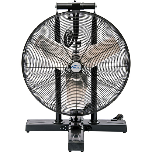 Matrix Industrial Products EB116 Foldable Pedestal Fan, Industrial, 3 Speed, 24" Diameter