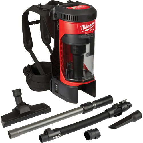 Milwaukee 0885-20 M18 Fuel 3-in-1 Backpack Vacuum, 1 US Gal. (3.8 Litres)