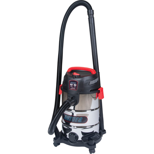 Outils Aurora EB301 Aspirateur, Secs-humides, 6 CV, 8 gal. US (30,3 litres)