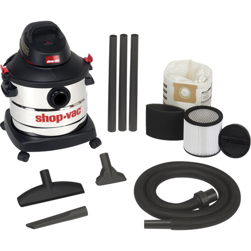 Shop Vac 5989405 Shop Vacuum, Wet-Dry, 6 HP, 8 US Gal. (30.3 Litres)