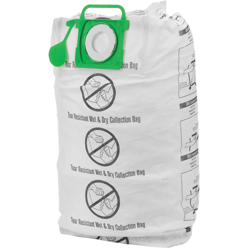 Shop Vac 9021633 Tear-Resistant Wet/Dry Collection Vacuum Bags, 12 - 20 US gal.