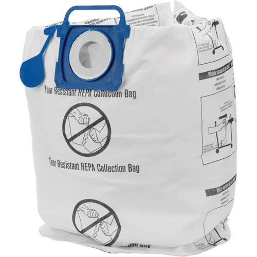 Shop Vac 9021733 V&eacute;ritables sacs filtrants HEPA r&eacute;sistants aux d&eacute;chirures, 5 - 10 gal. US