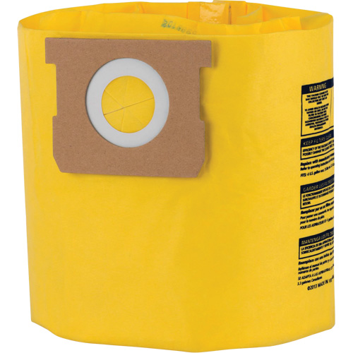 Shop Vac 9196433 Type D High Efficiency Disposable Filter Bags,