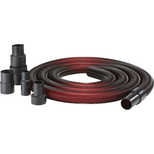 Shop Vac 9198133 1-1/2" x 12' Premium Grade Crush-Resistant Hose with Adapter