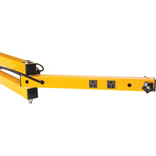 Produits Industriels Matrix EB539 Bras verrouillables double 180 avec deux r&eacute;ceptacles