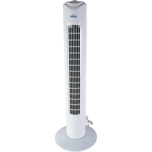 Matrix Industrial Products EB582 32" Tower Fan with Oscillation, Commercial, 3 Speed, 32" Diameter