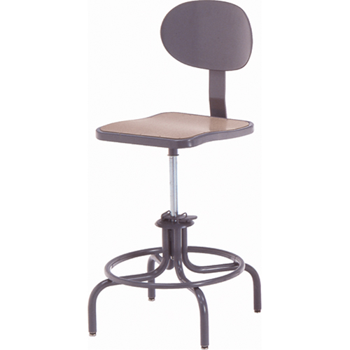 Mur-Van C625S Tabouret rectangulaire de s&eacute;rie 600, Mobile, Ajustable Hauteur, Capacit&eacute; 250 lb
