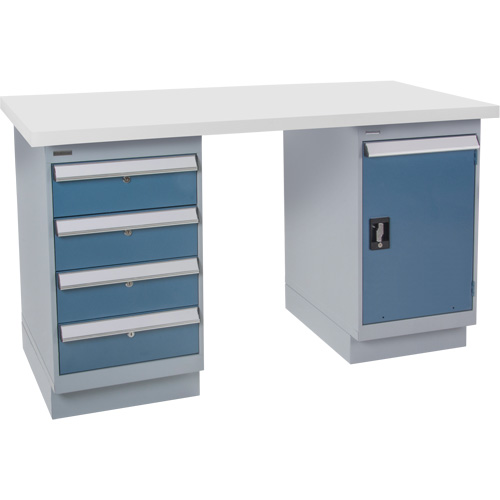 KLETON FG127 &eacute;tabli pr&eacute;conçu, 60" la x 30" p x 34" h, Capacit&eacute; 2500 lb