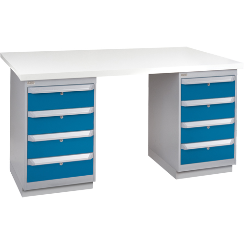 KLETON FG223 Pre-Designed Workbench, 72" W x 30" D x 34" H, 2500 lbs. Capacity