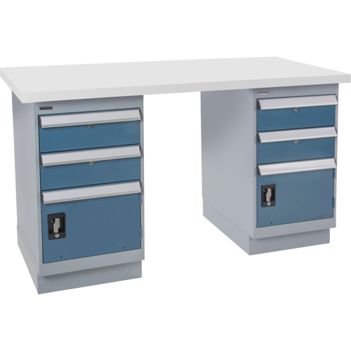 KLETON FG239 &eacute;tabli pr&eacute;conçu, 72" la x 30" p x 34" h, Capacit&eacute; 2500 lb