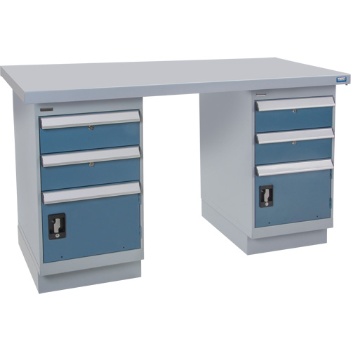 KLETON FG241 &eacute;tabli pr&eacute;conçu, 60" la x 24" p x 34" h, Capacit&eacute; 2500 lb