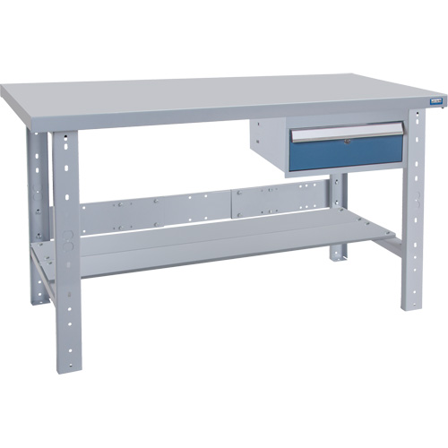 KLETON FG290 Pre-Designed Workbench, 60" W x 30" D x 34" H, 2500 lbs. Capacity