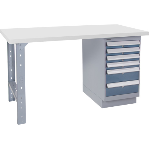 KLETON FG649 &eacute;tabli pr&eacute;conçu, 72" la x 30" p x 34" h, Capacit&eacute; 2500 lb